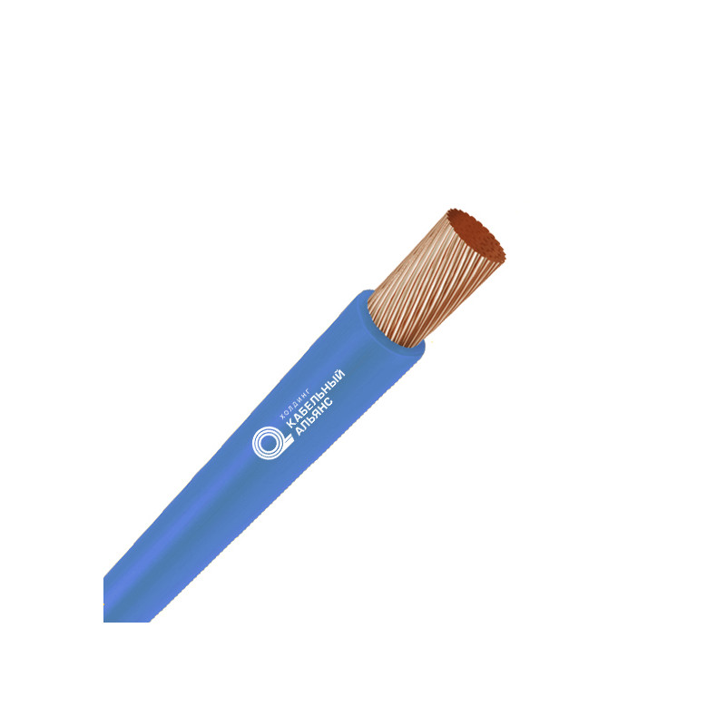 Кабель силовой ПуГВнг(А)-LS 1х4(N) Синий 450/750В