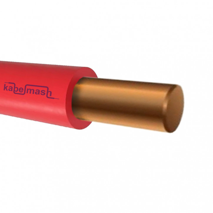 Провод силовой ПуВ 1х2,5 красный (100м) Провод силовой ПуВ 1х2,5 красный (100м)