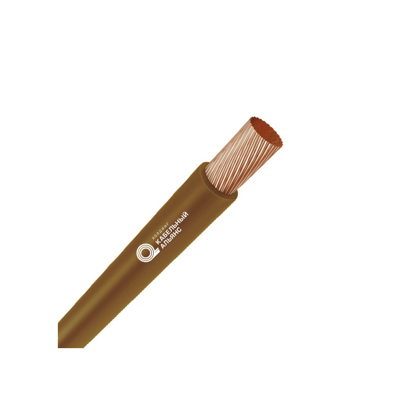 Кабель силовой ПуГВнг(А)-LS 1х35 Коричневый 450/750В