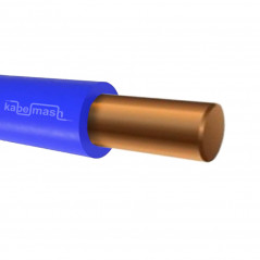 Провод силовой ПуВ 1х4ок синий (100м)