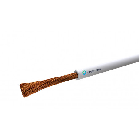Провод установочный ПуГВнг(А)-LS 1х6Белый барабан