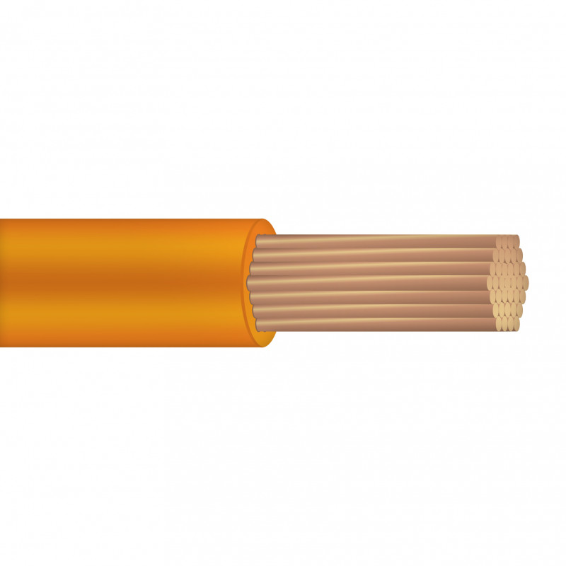 Провод ПВАМ-0.5 оранжевый