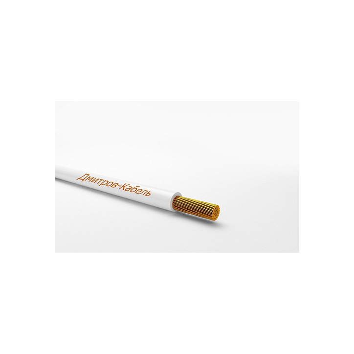 Провод силовой ПУГВнг(А)-LS 1х4 белый  многопроволочный