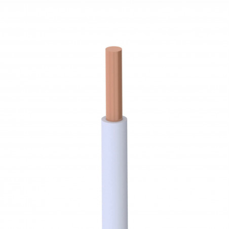 Провод силовой ПУВ 1х1белый