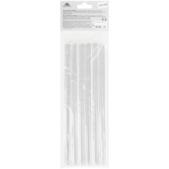 Стержни клеевые 11x200 мм, 6 шт., прозрачность 100%
