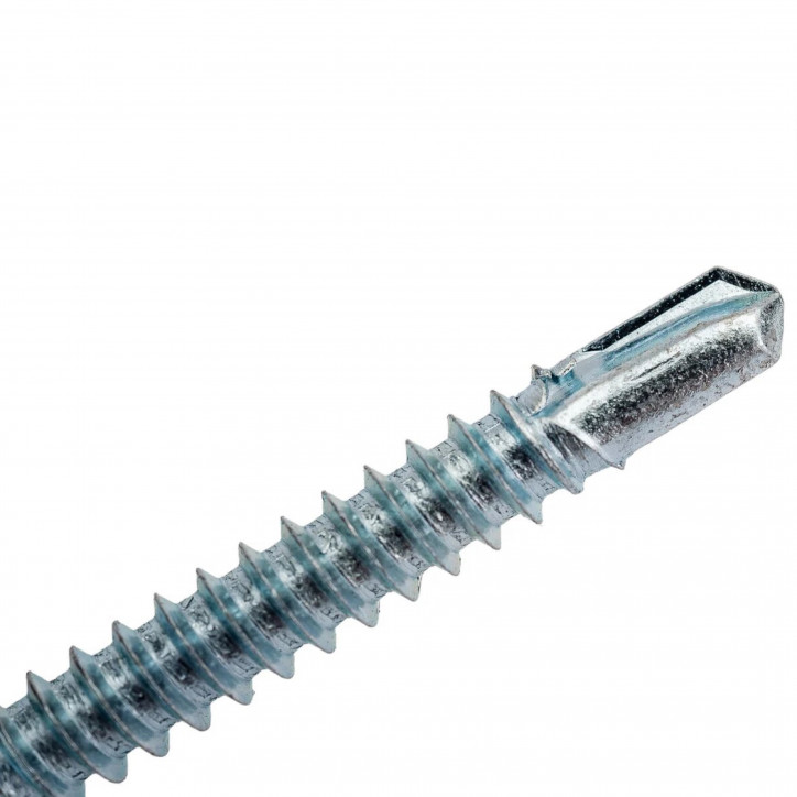 Саморез DIN7504K 4.8х32 шестигранная голова сверлоконечный оцинкованный (10 шт.)