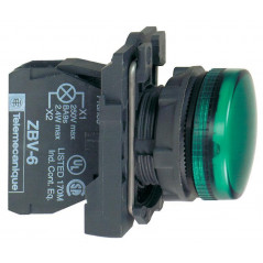 Лампа сигнальная 22мм 230/240V зеленая