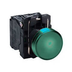 Лампа сигнальная 22мм 230/240V зеленая