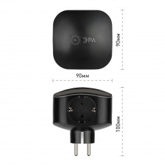 Фасадная подсветка Хром, на солнечной батарее, 4LED, 7lm ERAFS024-38