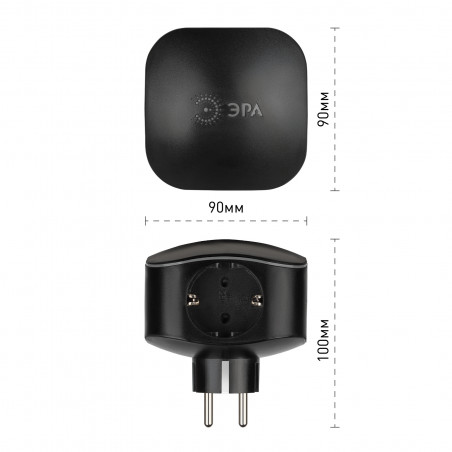 Фасадная подсветка Хром, на солнечной батарее, 4LED, 7lm ERAFS024-38