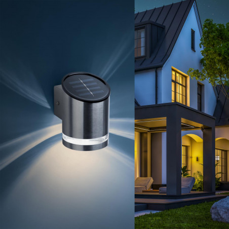 Светильник уличный ERAFS012-03 на солнечной батарее настенный Статус 3 LED