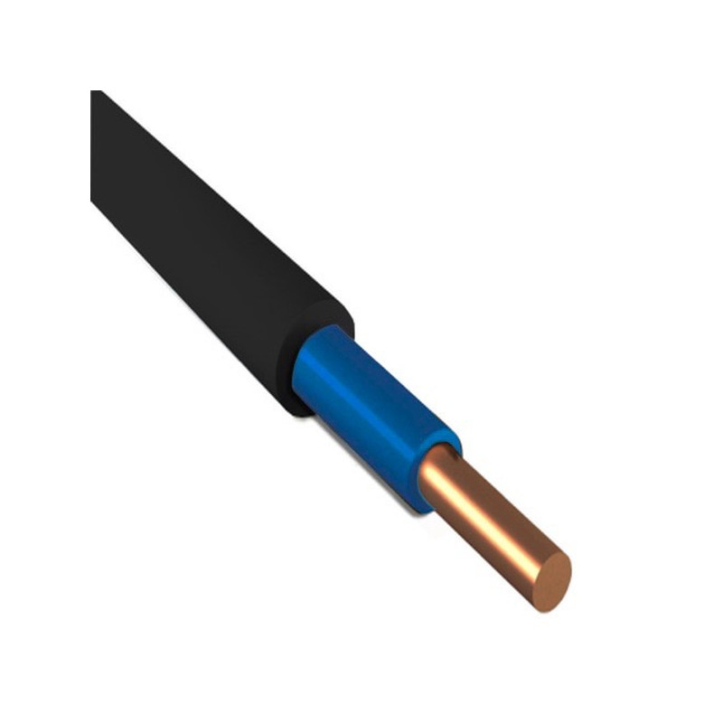 Кабель силовой ВВГнг(А)-LS 1х6ок-1 (100м) с