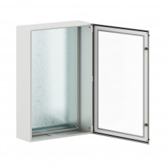 Корпус навесной уличный ST Outdoor с М/П с прозрачной дверью ВxШxГ 1200x800x300 мм, IP66