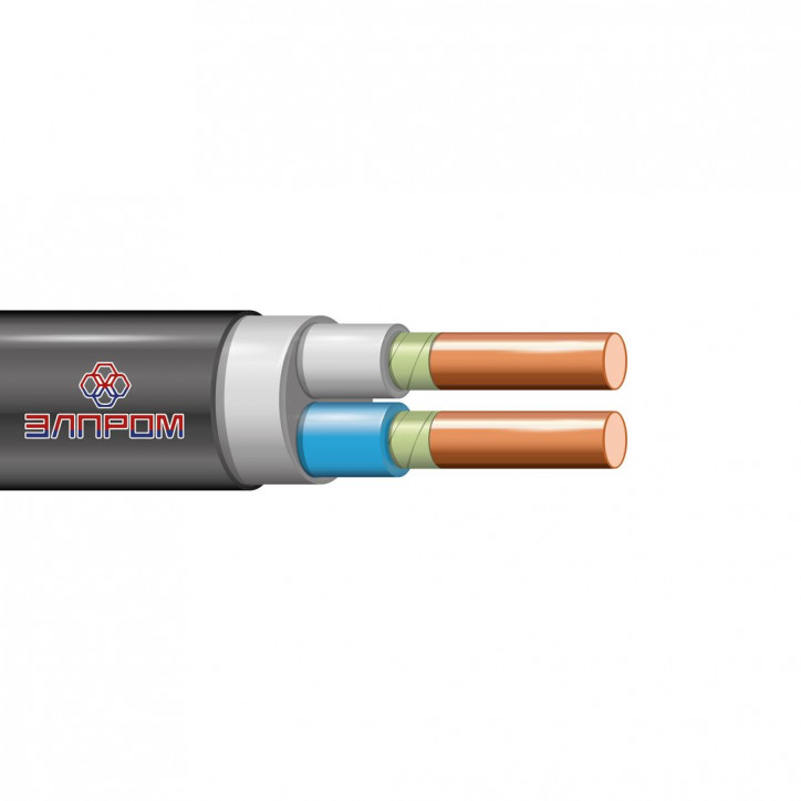 Кабель силовой ВВГ нг(А)FRLS ltx 2х2.5 1кВ (бухта) Кабель силовой ВВГ нг(А)FRLS ltx 2х2.5 1кВ (бухта)