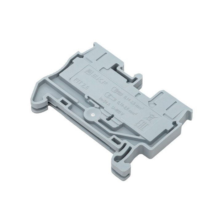 Клеммная колодка пружинная 2,5 Push-in серая Клеммная колодка пружинная 2,5 Push-in серая