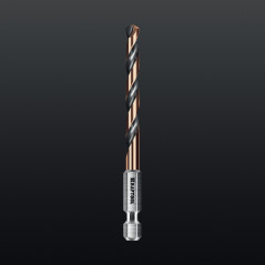 Набор сверл по металлу для винтовёртов и шуруповертов IMPACT READY, НЕХ-1/4", 5 шт