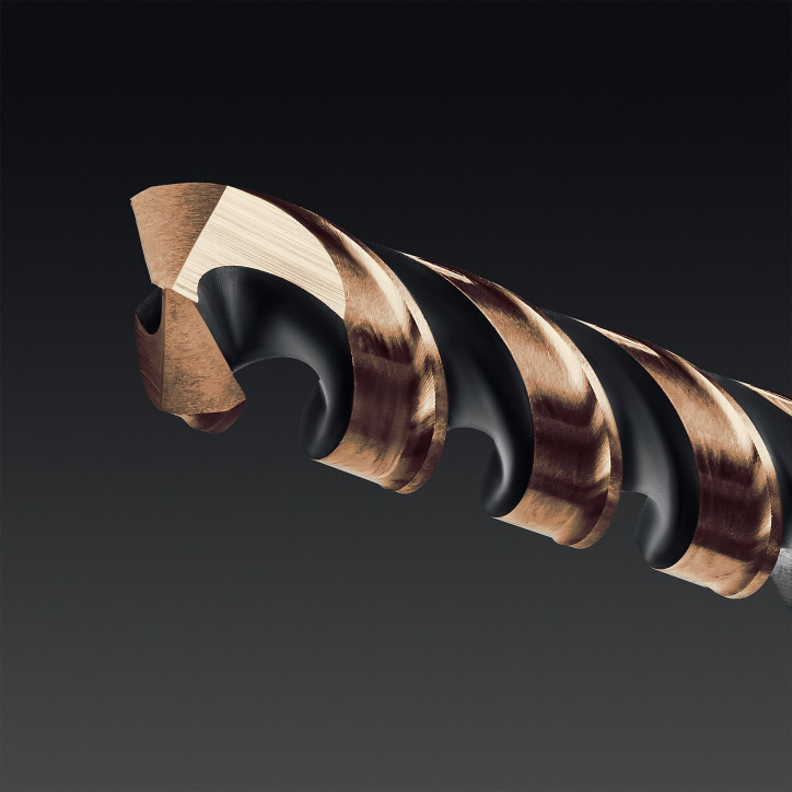 Набор сверл по металлу для винтовёртов и шуруповертов IMPACT READY, НЕХ-1/4", 5 шт