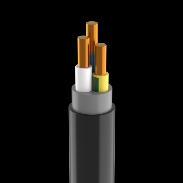 Кабель силовой ВВГнг(A)-LS-ХЛ 3х16ок(N.PE)-1