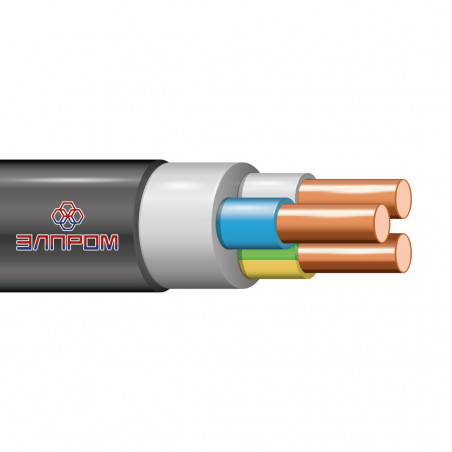 Кабель ВВГ нг(А)LS 3х2.5 0.66кВ