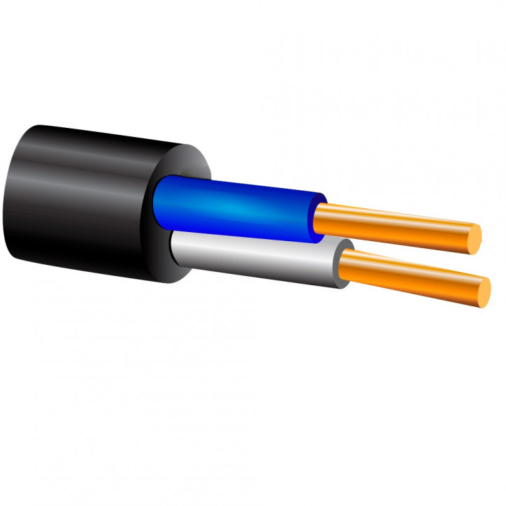 Кабель силовой ВВГнг(А) 2х16ок (N) - 0.66 Кабель силовой ВВГнг(А) 2х16ок (N) - 0.66