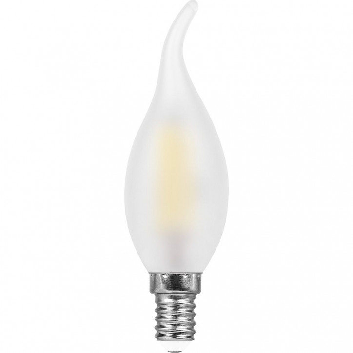 Лампа светодиодная LED 11вт Е14 белый матовая свеча на ветру FILAMENT Лампа светодиодная LED 11вт Е14 белый матовая свеча на ветру FILAMENT
