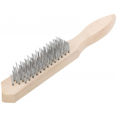 Корщетка ручная, деревянная рукоятка 280 мм, 5-ти рядная