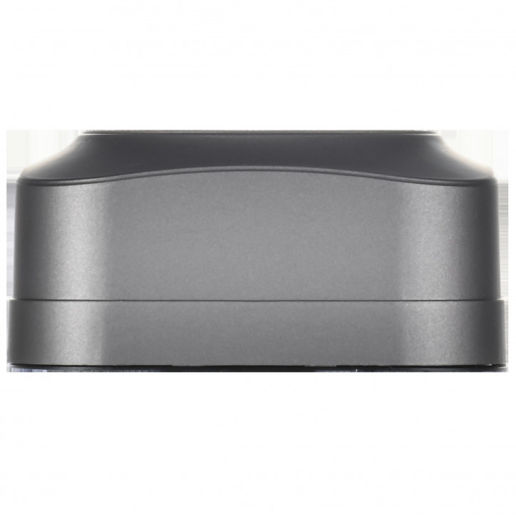 GLORY Розетка 1-местная для открытой установки без заземления с защитными шторками 10А РСш20-2-ХСм сталь матовый IEK