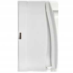 GLORY Выключатель 2-клавишный для открытой установки с индикацией 10А ВС20-2-1-ХБм белый матовый IEK