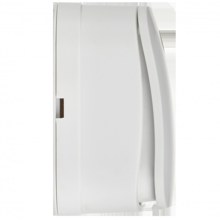 GLORY Выключатель 2-клавишный для открытой установки с индикацией 10А ВС20-2-1-ХБм белый матовый IEK