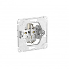 ATLASDESIGN РОЗЕТКА с заземлением со шторками, 16А, быстрозажимные клеммы, МОККО