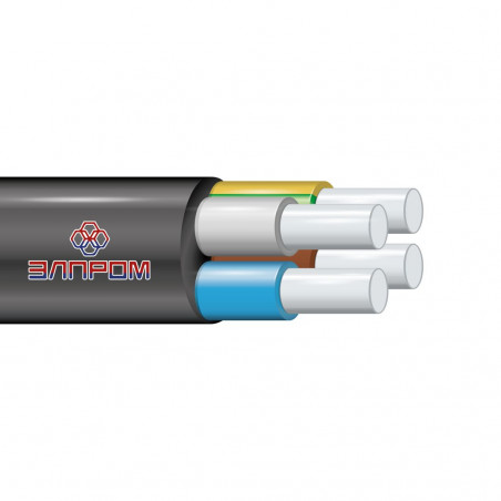Кабель АВВГ 4х2.5 1кВ