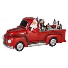 Рождественская композиция Новогоднее путешествие мультиколор, 3хАА, 25х12х17 см EFIS-S01