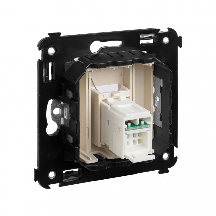 Avanti Розетка RJ-45 в стену 5e одинарная ''Ванильная дымка '' Avanti Розетка RJ-45 в стену 5e одинарная ''Ванильная дымка ''