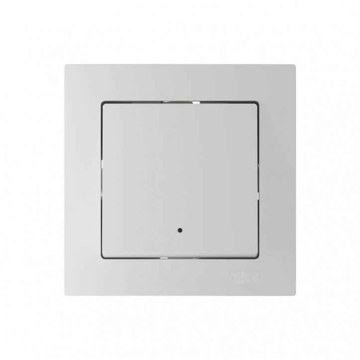 ATLASDESIGN SMART 1-кл. ВЫКЛЮЧАТЕЛЬ с подсв., Zigbee, сх.1, L+N, 10А, мех., БЕЛЫЙ ATLASDESIGN SMART 1-кл. ВЫКЛЮЧАТЕЛЬ с подсв., Zigbee, сх.1, L+N, 10А, мех., БЕЛЫЙ
