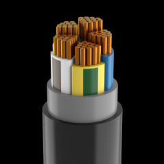 Кабель силовой ВВГнг(А)-LS 4х240 мс(N)-1