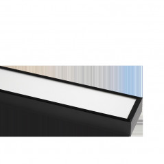 Светильник светодиодный ДПО-24вт 4000K 1950Лм IP40 черный