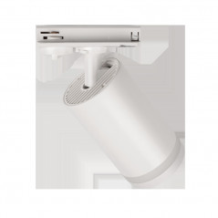 Светильник светодиодный трековый на шинопровод ДПО GX10 PTR 38 GU10 WH 230V IP20 без лампы белый корпус