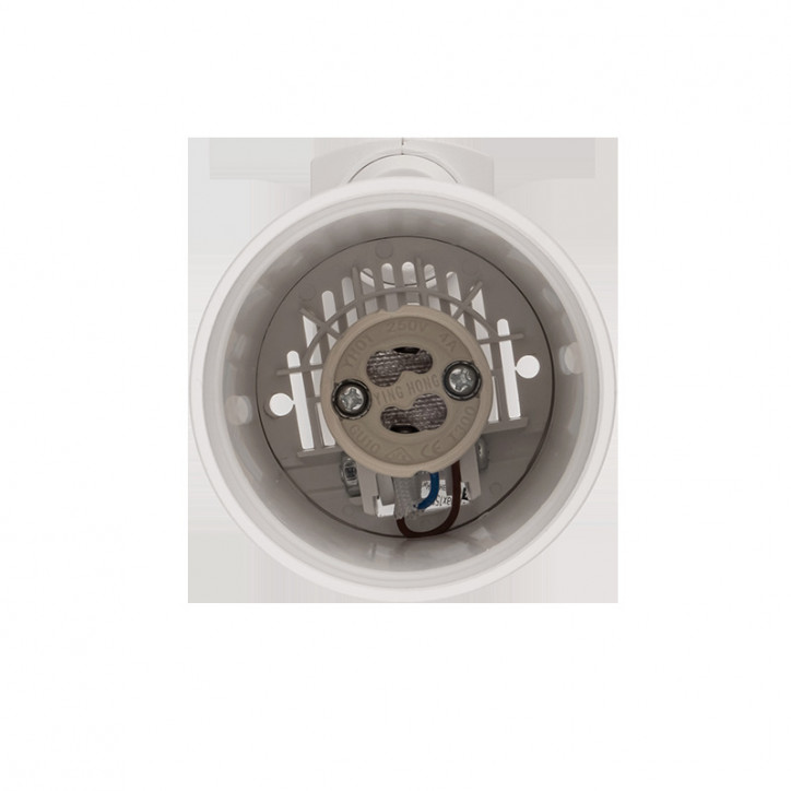 Светильник светодиодный трековый на шинопровод ДПО GX10 PTR 38 GU10 WH 230V IP20 без лампы белый корпус Светильник светодиодный трековый на шинопровод ДПО GX10 PTR 38 GU10 WH 230V IP20 без лампы белый корпус