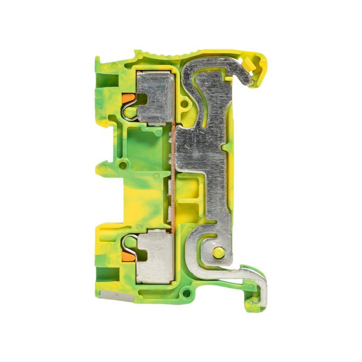 Клеммная колодка пружинная 1.5 Push-in земля