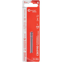 Сверло по металлу Special, HSS-G, 2x49/21 мм, 2 шт.
