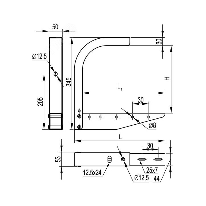 Муфта металлорукав-коробка DN 40,М50х1,5 внутренняя резьба