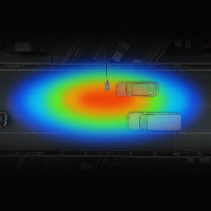 "Светильник Уличный Gauss LED Qplus IP65 535*260*64 150W 18000lm 5000K 120-260V КСС ""Ш"" 1/2"