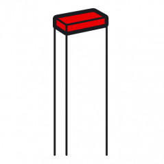 Заглушка 20x12 мм METRA