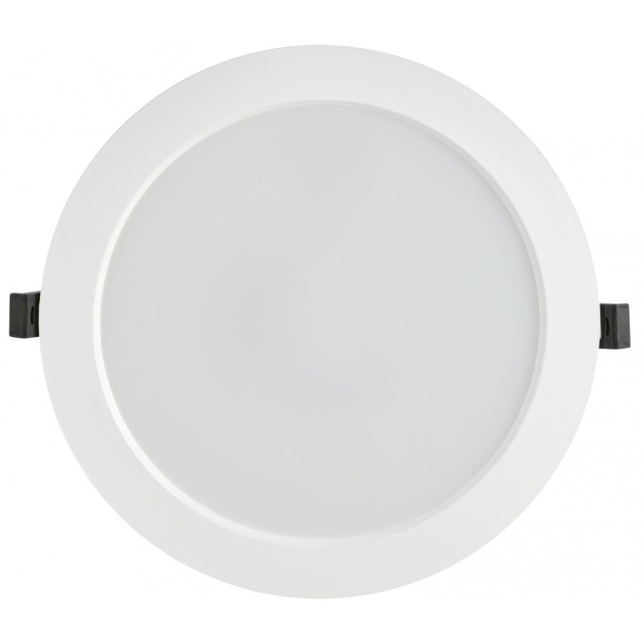 Светильник светодиодный встраиваемый ДВО 1615 белый круг 24Вт 6500К IP20