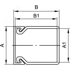 Кабель-канал 25x30 белый TA-EN IN-Liner