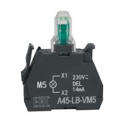 Световой блок OptiSignal D22 A45-LB-VM5 желтый 230-240VAC ZBVM5