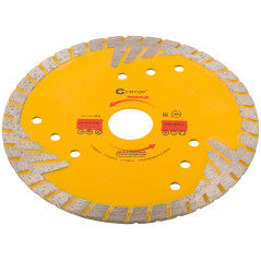 Диск отрезной алмазный, сегментный с защитными секторами Profi Plus, 125X2.4X8.3X22.2 мм