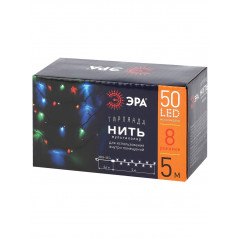 Гирлянда LED Нить 5 м ENIN-5м мультиколор 8 режимов, 220V, IP20 (100/1500)