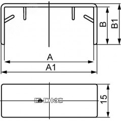 Соединение на стык GM 40x17