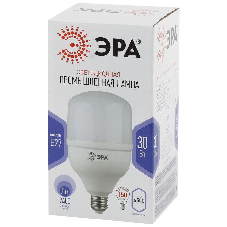 Лампа светодиодная LED POWER T100-30W-6500-E27 (диод, колокол, 30 Вт, хол, E27) (20/420)